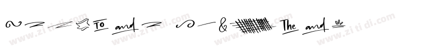 Textile Symbols字体转换 Textile Symbols字体转换
